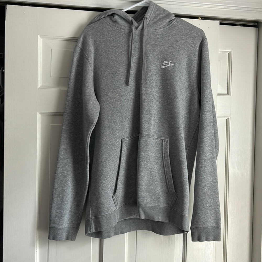Grey Nike sweatshirt